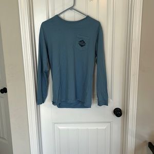 Blue Southern tide long sleeve shirt